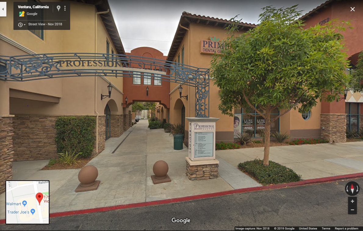 Office building at 1752 S. Victoria Avenue in Ventura